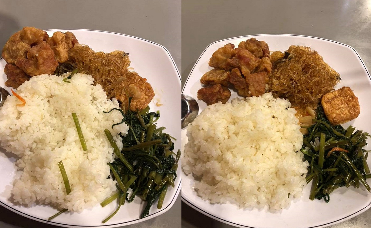 現在平價便當店也要開始注重擺盤了嗎？