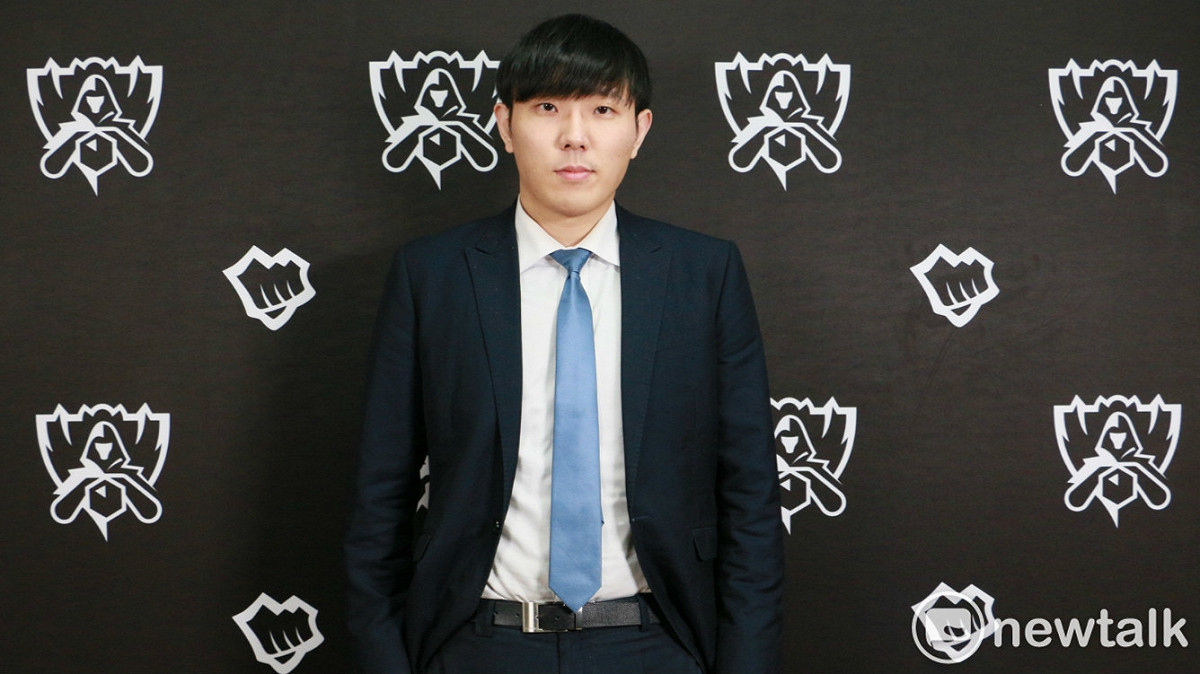 綠茶回鍋ahq，擔任戰隊總教練。 圖：陳耀宗／攝