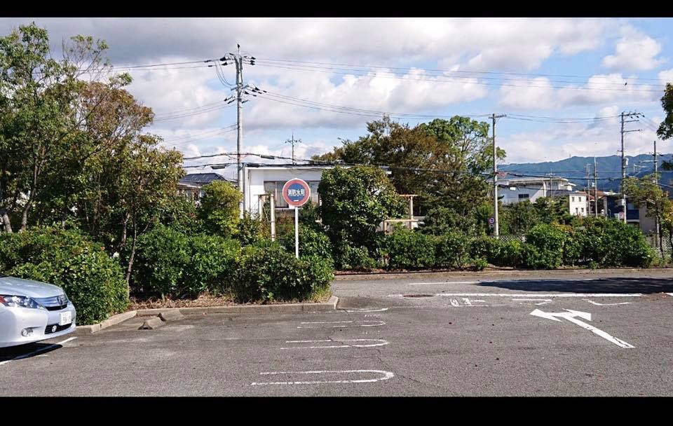 謝長廷分析，「另一張沒有巴士和人物的相片是同一地點不同時間，我們去拍的，看背景就知道不是機場，究竟是哪裡？」 圖：翻攝自謝長廷臉書粉絲頁