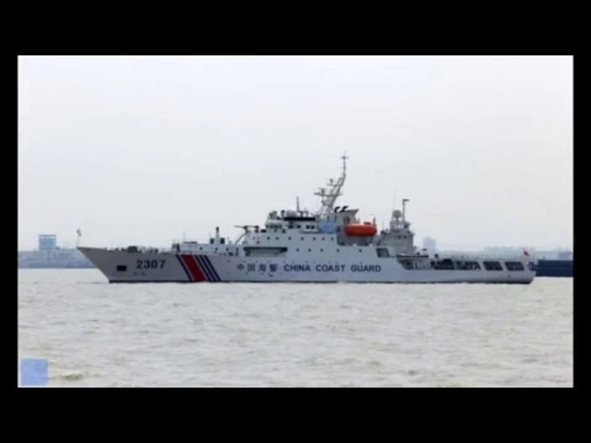 中國海警2307艦艇。 圖：翻攝自Youtube