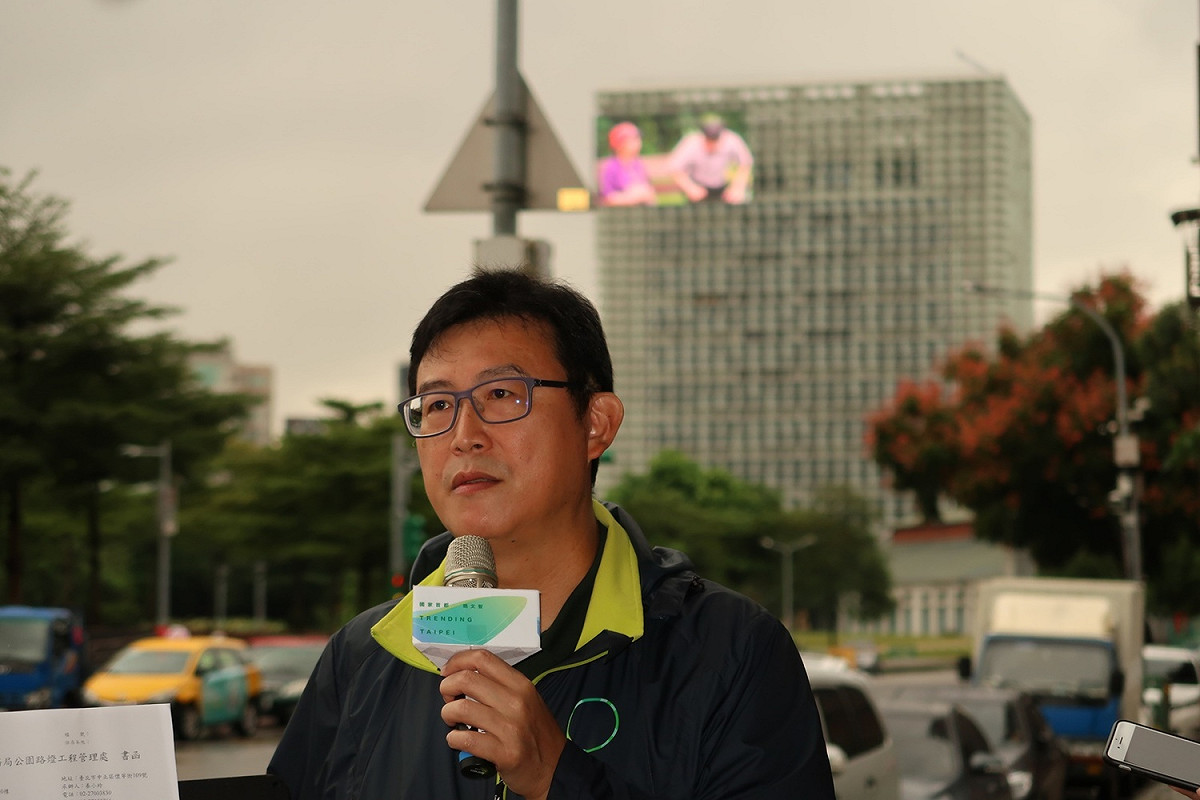 民進黨台北市長候選人姚文智17日痛批柯文哲只許州官放火的心態。 圖：林朝億/攝