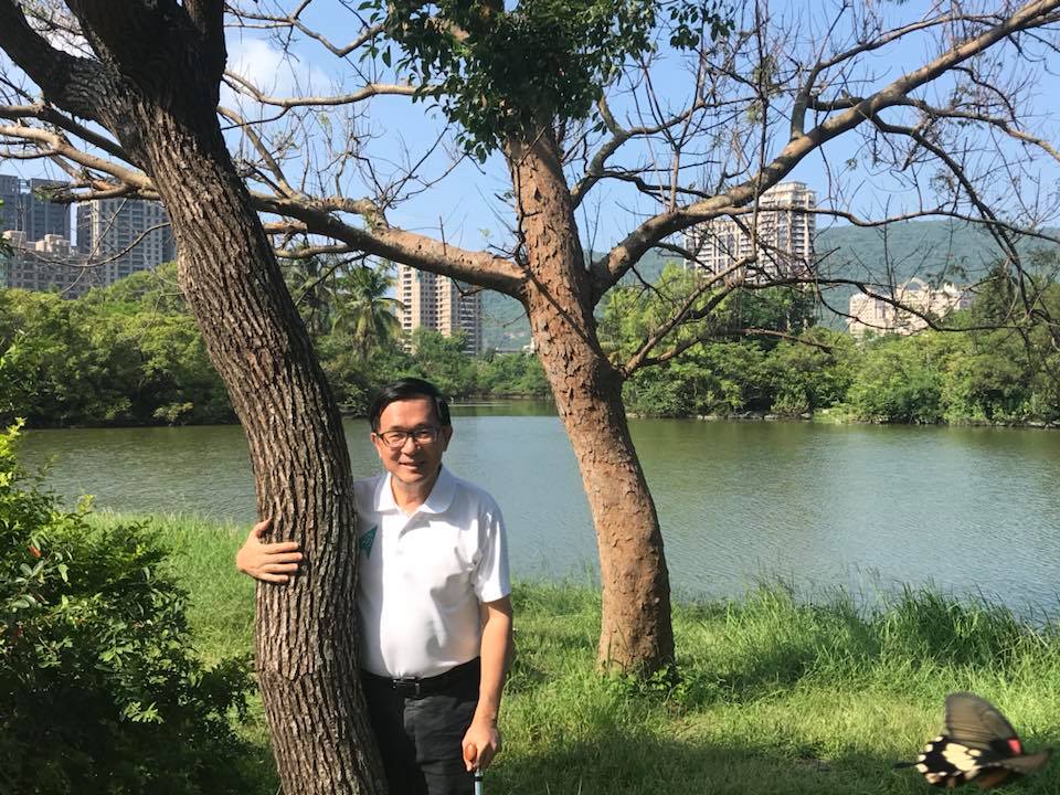 陳水扁今(18)在臉書又一次支持喜樂島聯盟的反併吞公投集會活動，並號召大家1020凱道見。 圖：擷取自陳水扁新勇哥物語