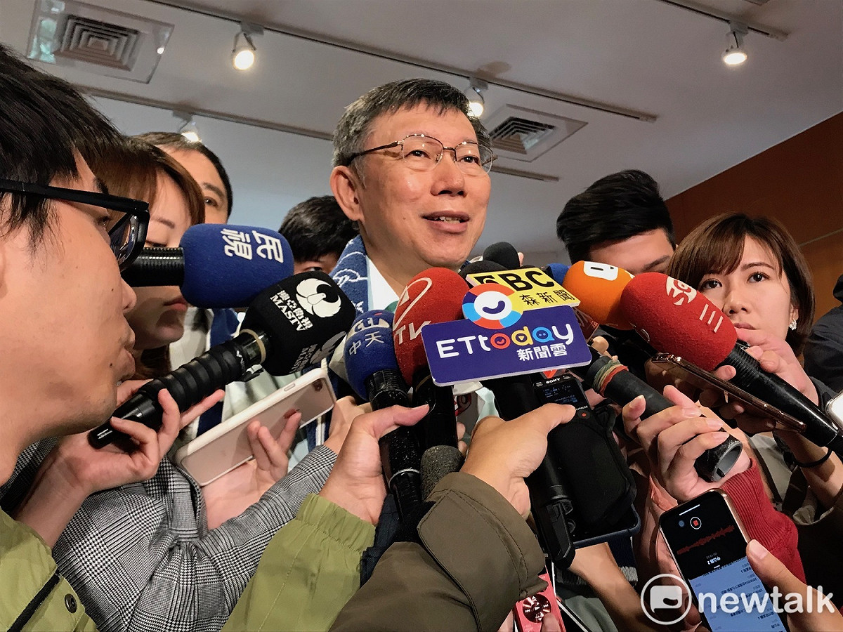 台北市長柯文哲。 圖：新頭殼資料照