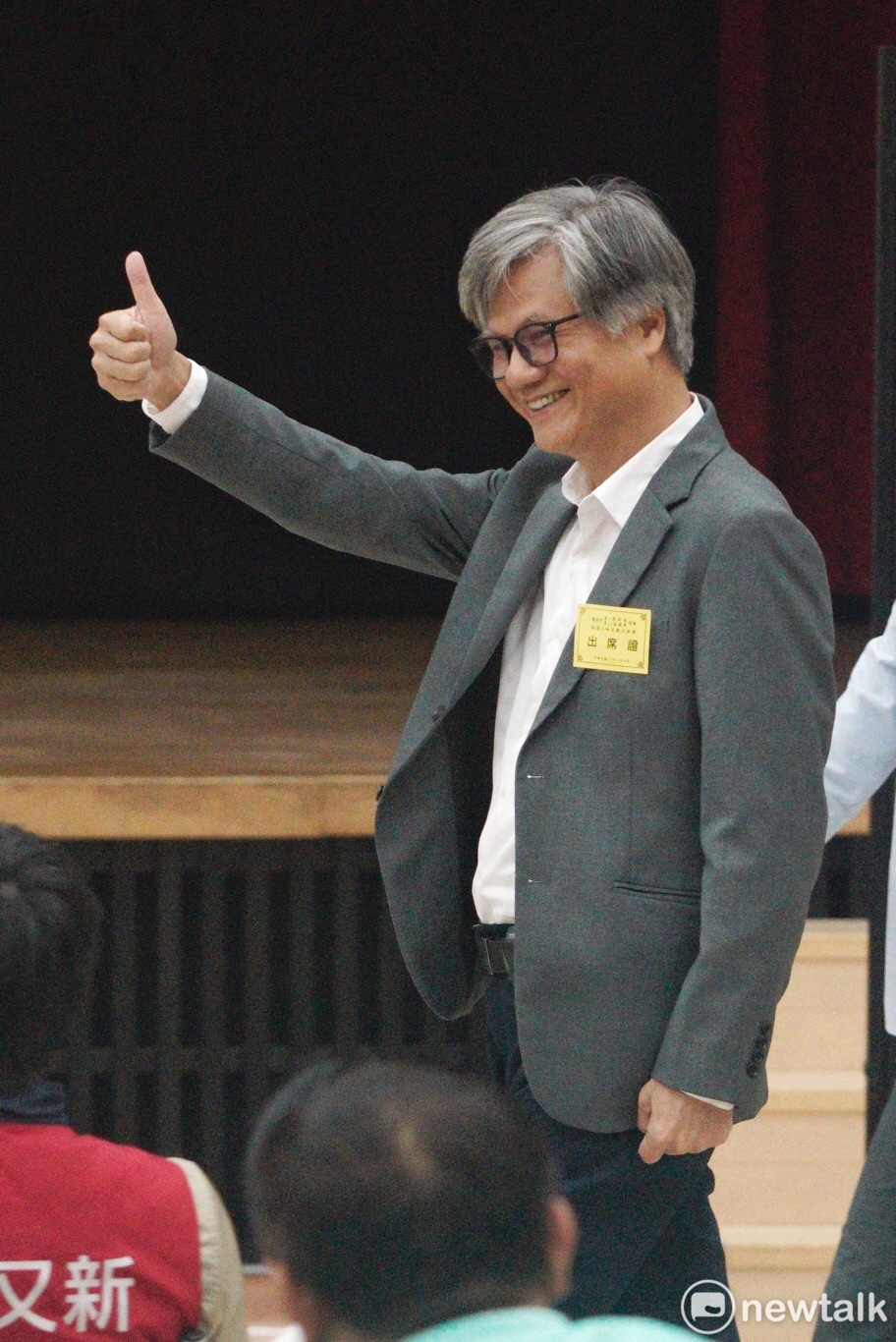 無黨籍候選人吳蕚洋。 圖：張良一 / 攝(資料照片)