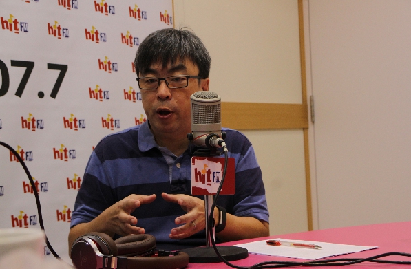 民進黨立委段宜康今（19）日接受廣播電台節目蔻蔻早餐專訪。 圖：蔻蔻早餐提供