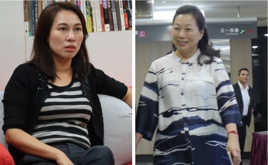 儘管最近劉曉玫支持度已經回升，但當地人普遍認為，「傅崐萁終究會回來」，害怕到時候會被報復，所以還是可能投給徐榛蔚。 圖：新頭殼合成