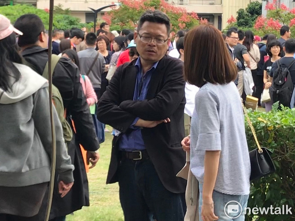 台北市文化基金會副執行長張益贍退出民進黨，加入台北市長柯文哲成立的「台灣民眾黨」。 圖：新頭殼資料照