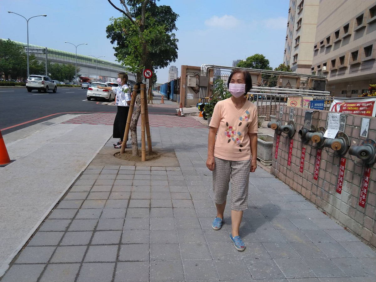 警方加強取締後，文心路上的違停減少許多。 圖：台中市政府提供