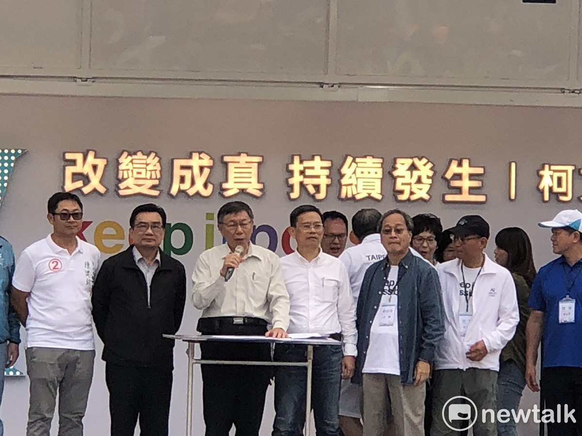柯文哲。 圖：周煊惠 / 攝