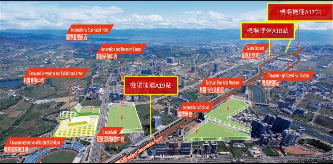 鄭文燦於中壢市政說明會中指出，中壢要提升水準，捷運、鐵路與道路拓寬需三者並行，每項工程從爭取到實現皆不容易，但現在不開工，以後也沒有完工。 圖/
