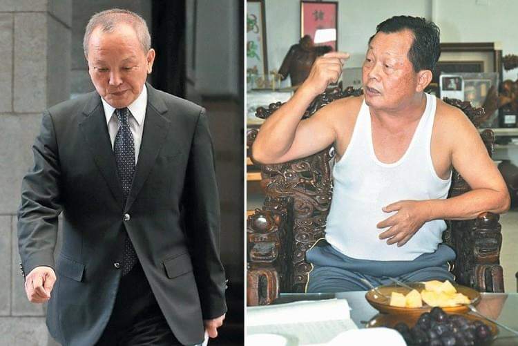 小劉派的國民黨籍前縣長劉政鴻（右）與徐耀昌（左）早已公開絕裂，登記參選前後，對徐定禎的支持從曖昧到浮上檯面，黨主席吳敦義調解不成，此一藍營內訌風暴，對徐耀昌殺傷力不容小覷。畢竟劉政鴻當過兩任縣長，地方人脈盤根錯節，國民黨禍起蕭牆，恐怕會是徐耀昌連任與否的關鍵因素。 圖：翻攝自劉政鴻還錢徐耀昌節儉臉書