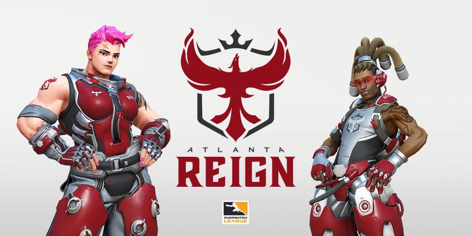 亞特蘭大隊名霸氣登場。 圖：翻攝自OVERWATCH LEAGUE