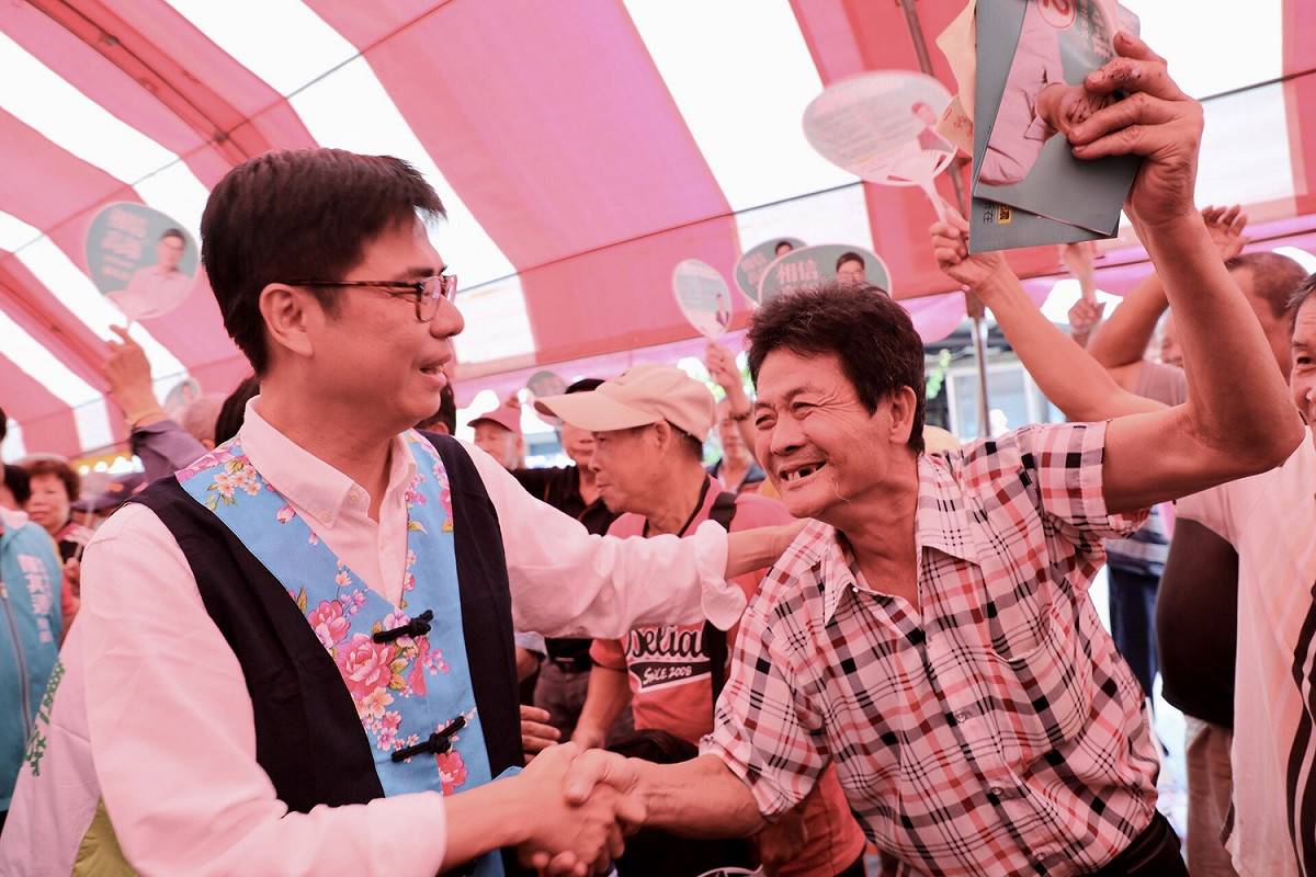 陳其邁強調，希望和對手進行政策對決與領導能力的對決。 圖：陳其邁選辦/提供