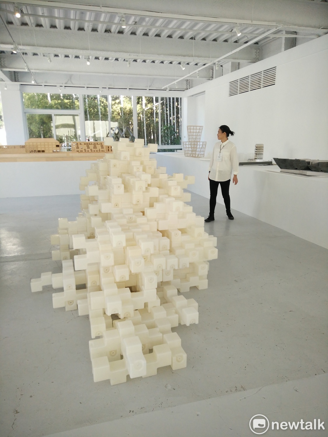 隈研吾的作品。 圖 : 唐復年/攝