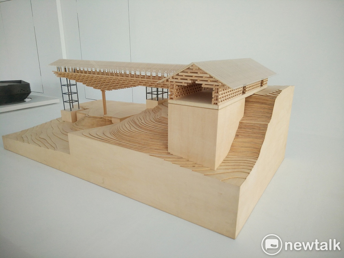 隈研吾的作品。 圖 : 唐復年/攝
