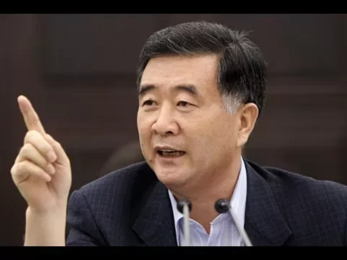 政協主席汪洋在全國政協十三屆二次會議中表示，會全面貫徹一國兩制，堅決反對台獨。 圖：翻攝自Youtube（資料照片）