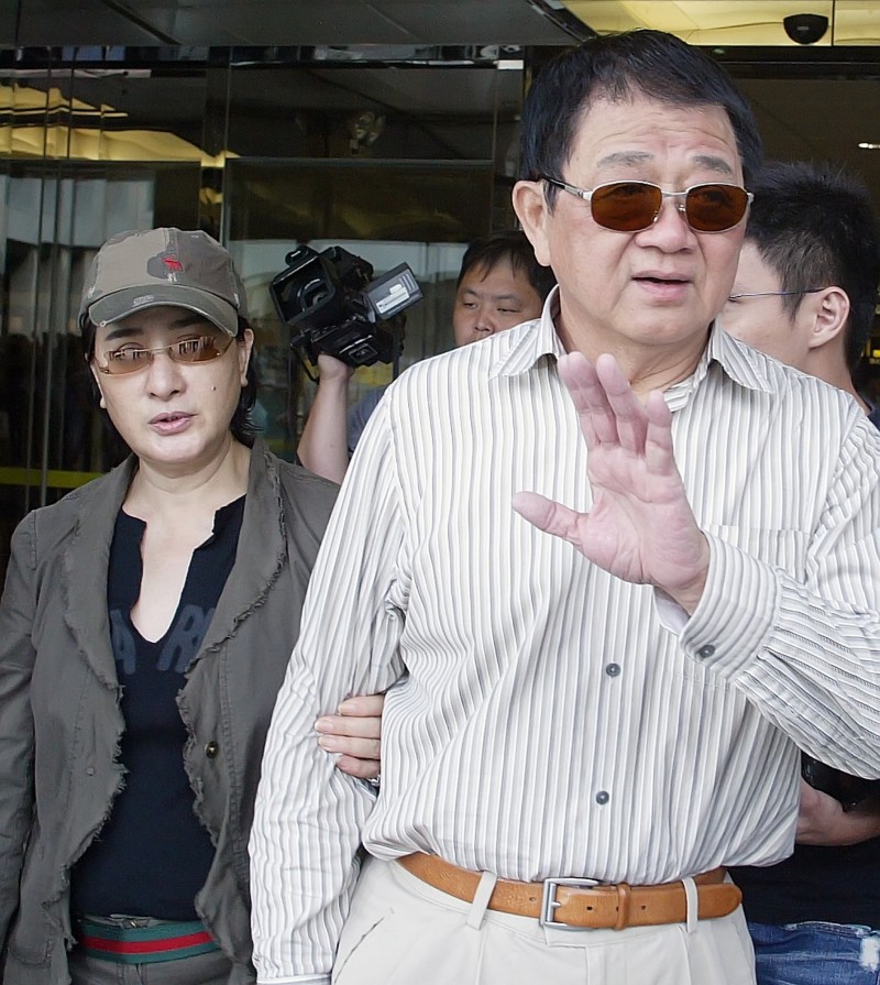 歌仔戲國寶楊麗花與她的丈夫洪文棟。 圖：翻攝臉書