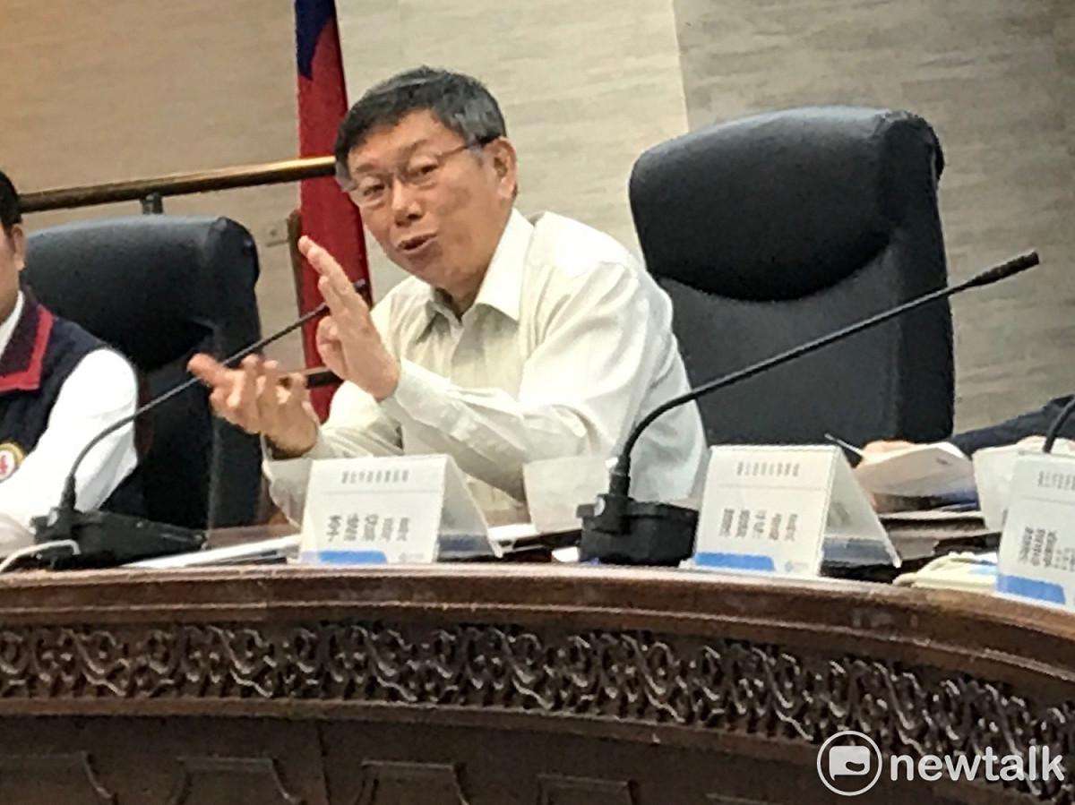 台北市長柯文哲。 圖 : 周煊惠 / 攝