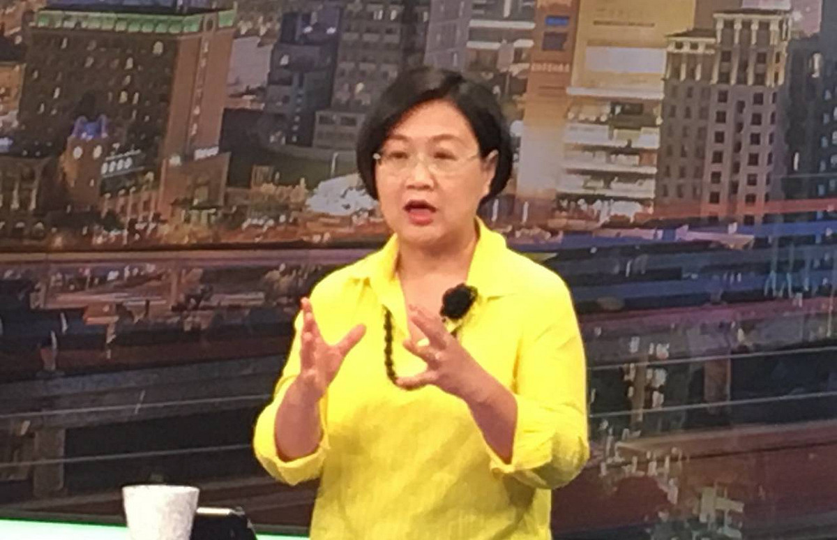 國民黨六都合體破局。民進黨副秘書長徐佳青直言「國民黨黨中央的威信蕩然無存！」 圖：《Online鍾點讚》提供