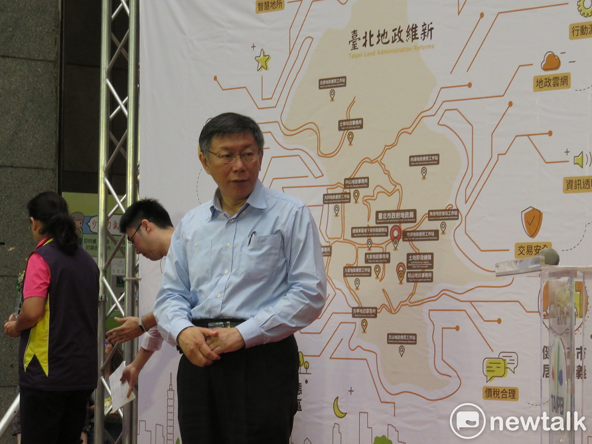 台北市長柯文哲。 圖 : 周煊惠 / 攝