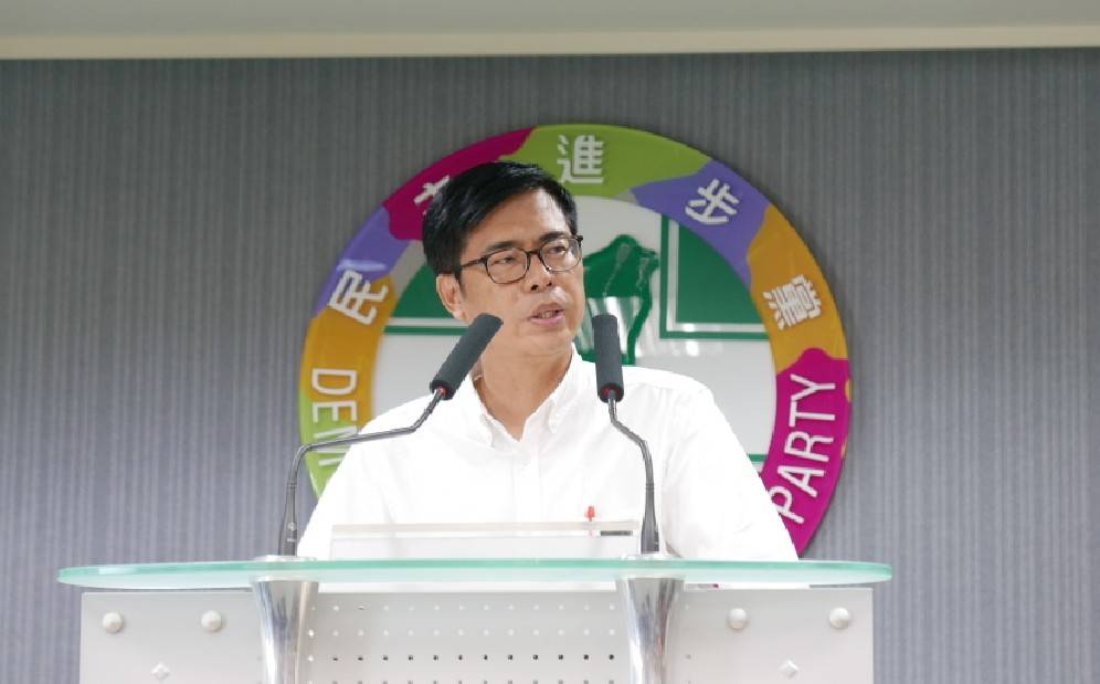 民進黨高雄市長候選人陳其邁今（6）日舉辦獨白影片記者會 圖：新頭殼（資料照）