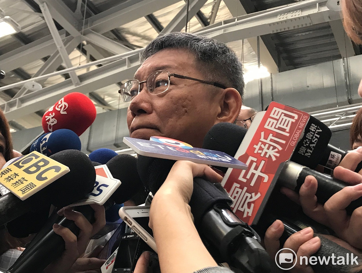 台北市長柯文哲。 圖 : 新頭殼資料照片