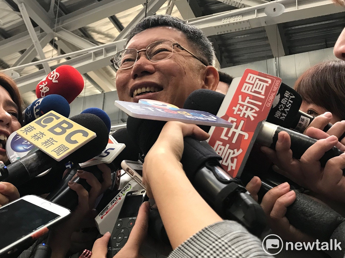 台北市長柯文哲。 圖 : 周煊惠 / 攝