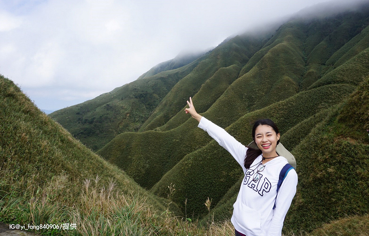 聖母山莊翠綠連綿的山景。 圖：網友／提供