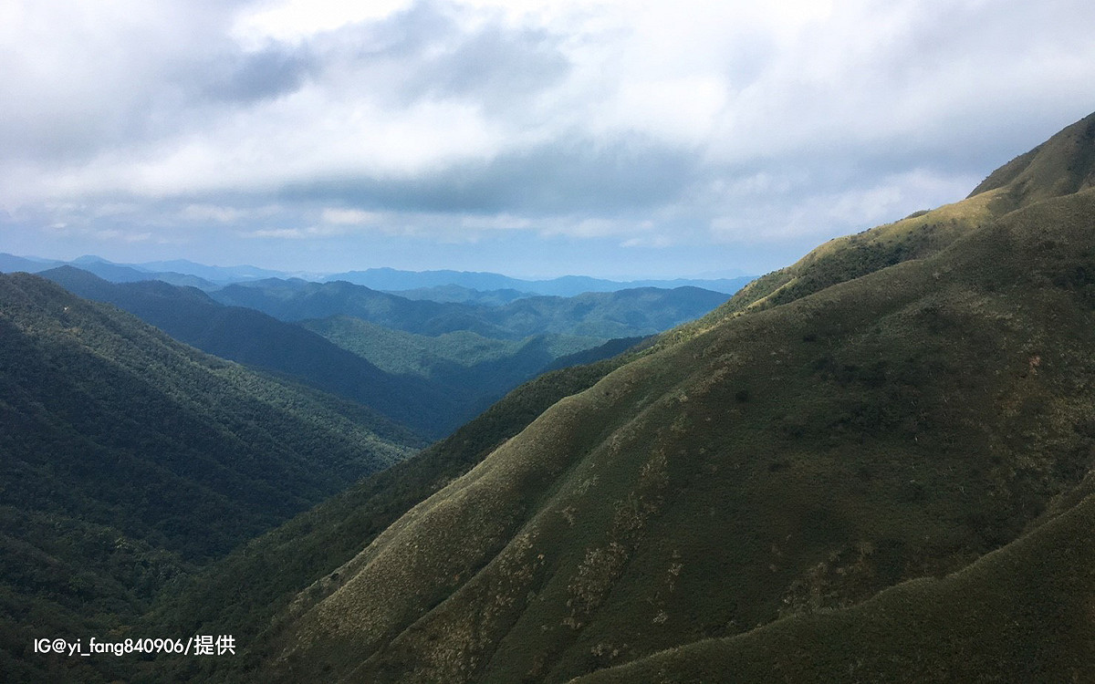 聖母山莊的山景。 圖：網友／提供