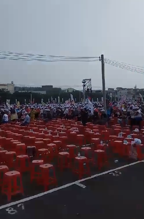 民眾拍下現場情況。 圖：民眾提供