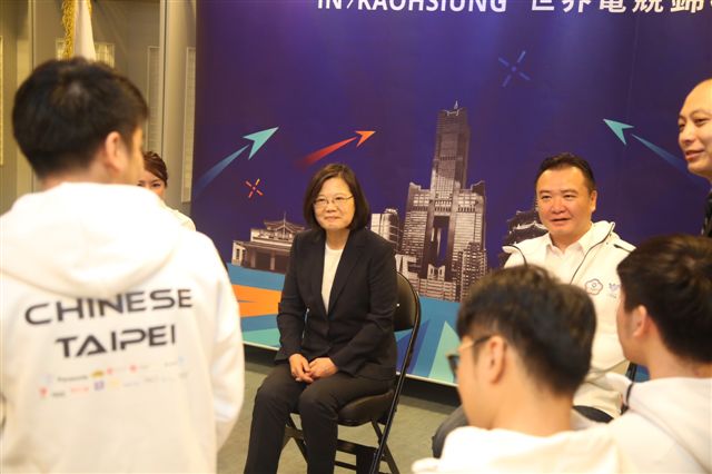 總統蔡英文。 圖：金名／攝