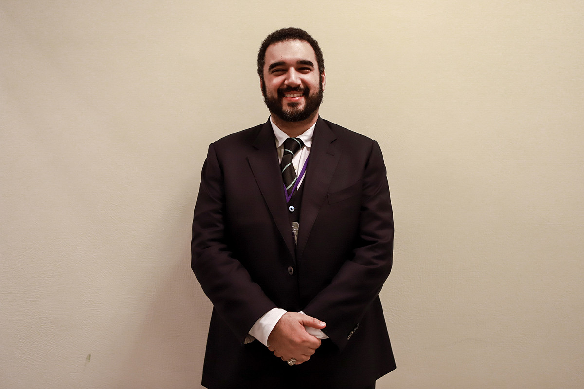 沙烏地阿拉伯電子競技聯盟主席Faisal bin Bandar bin Sultan。 圖：陳宣如/攝