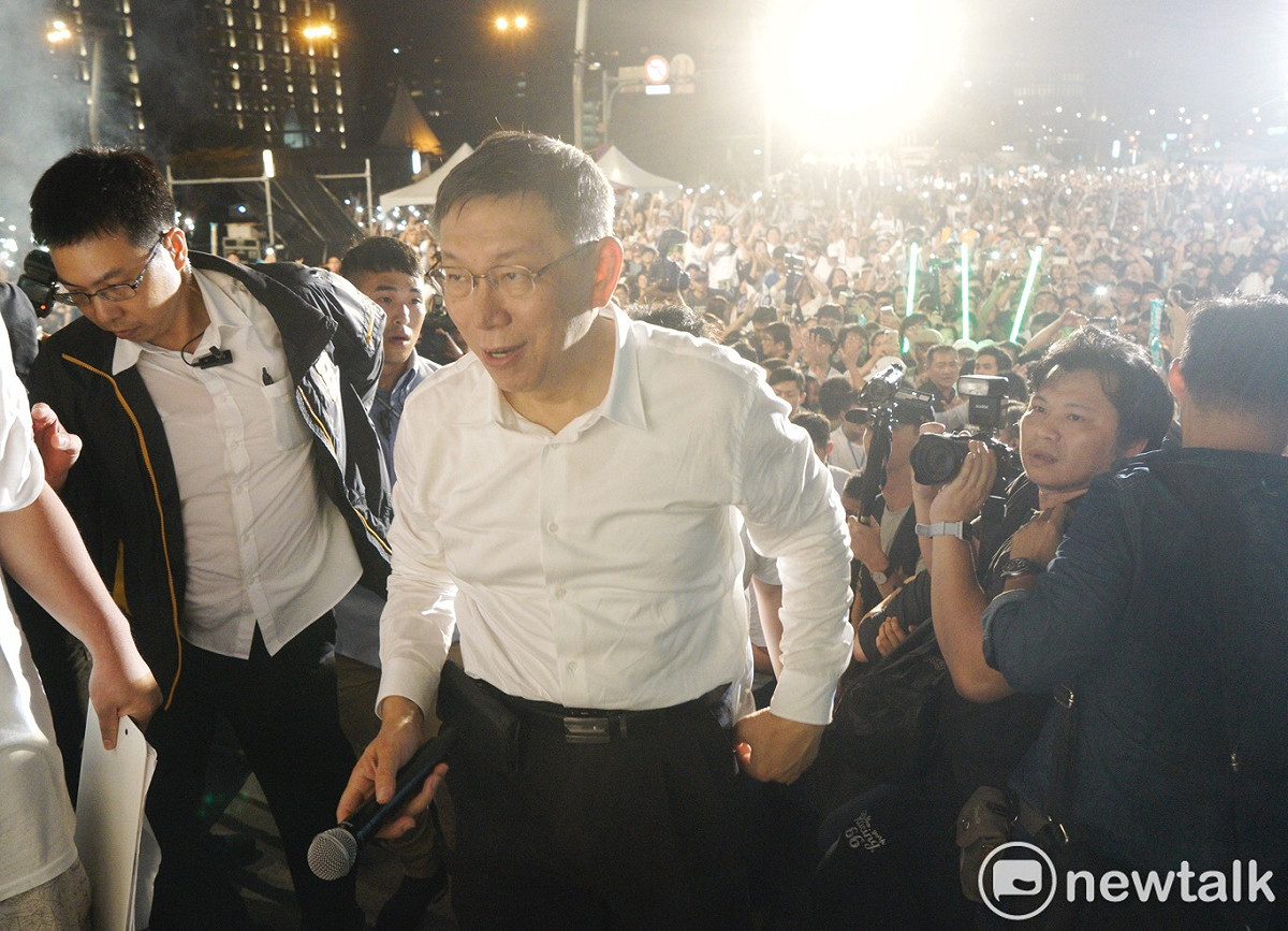 台北市長柯文哲。 圖 : 張良一 / 攝