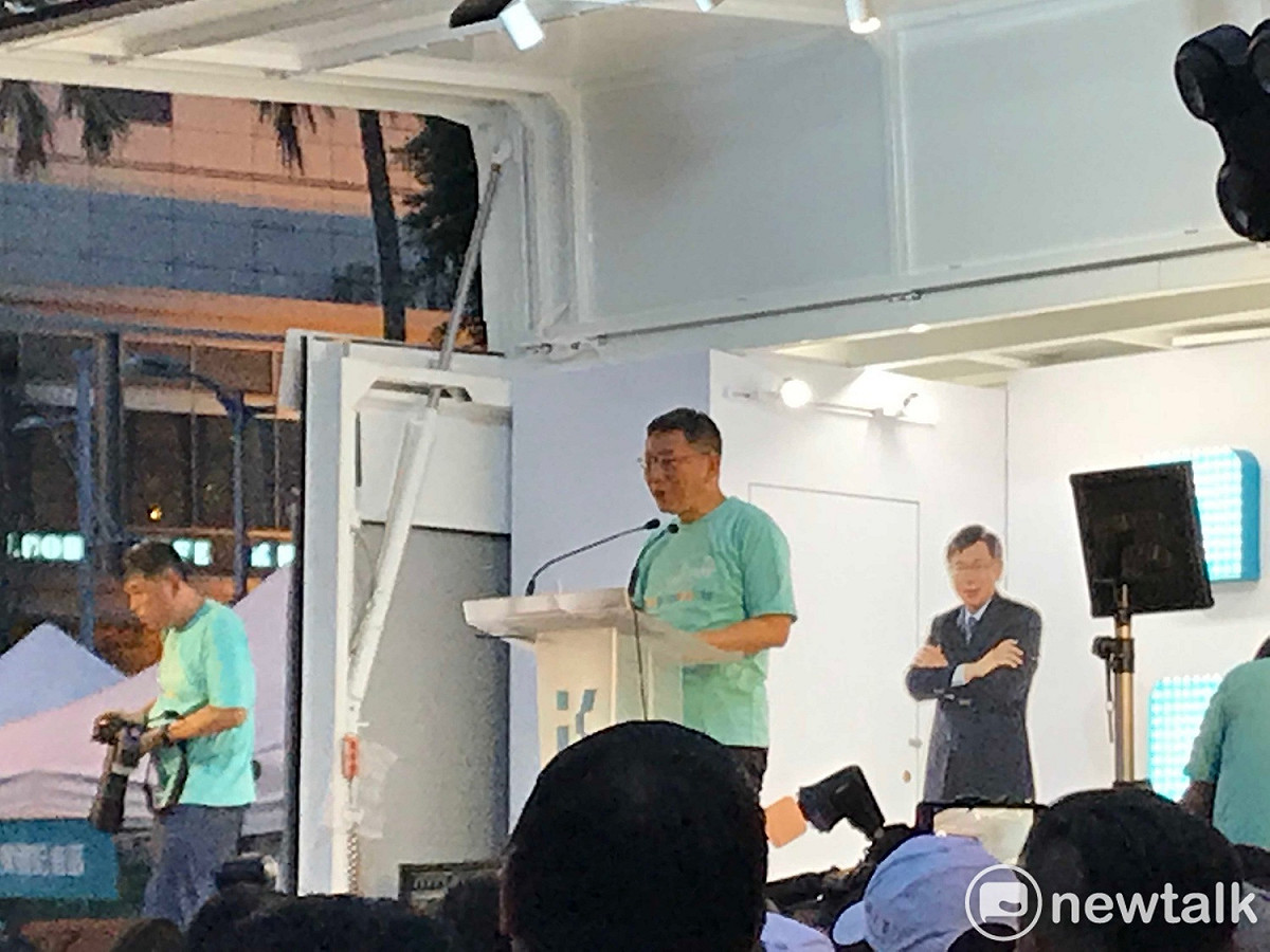 台北市長柯文哲。 圖 : 周煊惠 / 攝