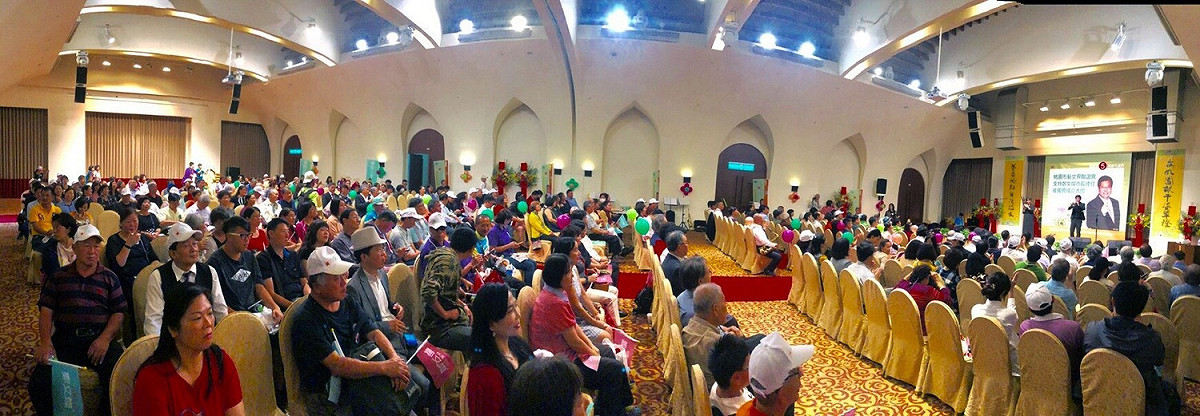 桃園藝文界支持鄭文燦連任後援會11日發起成立。 圖：桃園藝文界聯誼大會提供