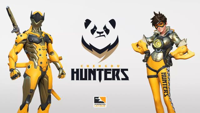 成都獵人的隊徽是熊貓。 圖：翻攝自OWL中國官網