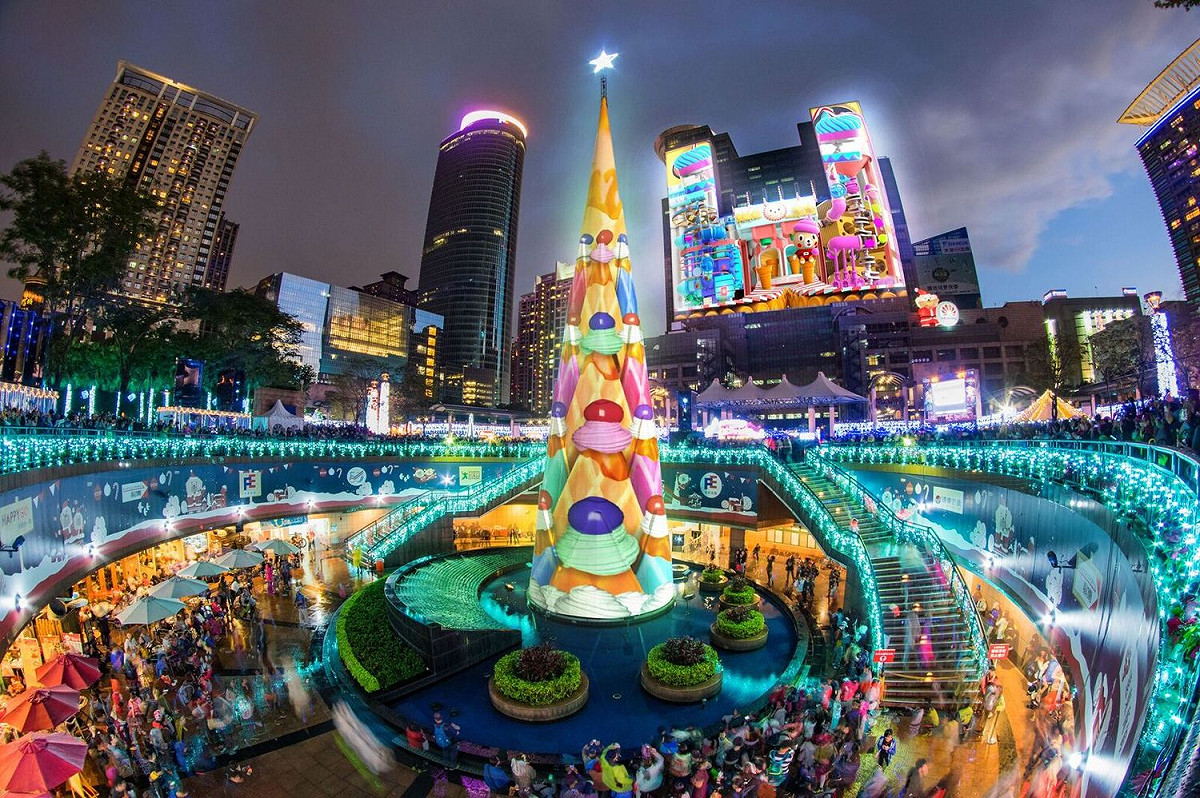 新北歡樂耶誕城。 圖：新北市政府／提供