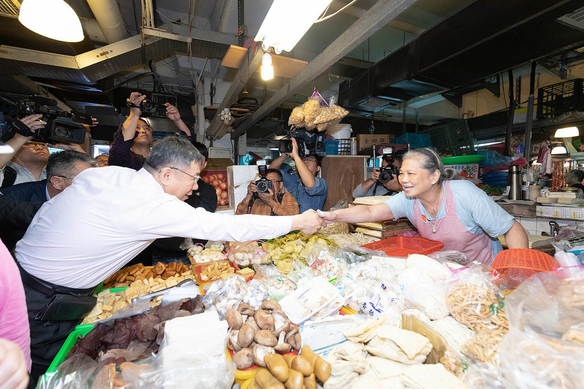 台北市長柯文哲。 圖：柯文哲競選辦公室 / 提供