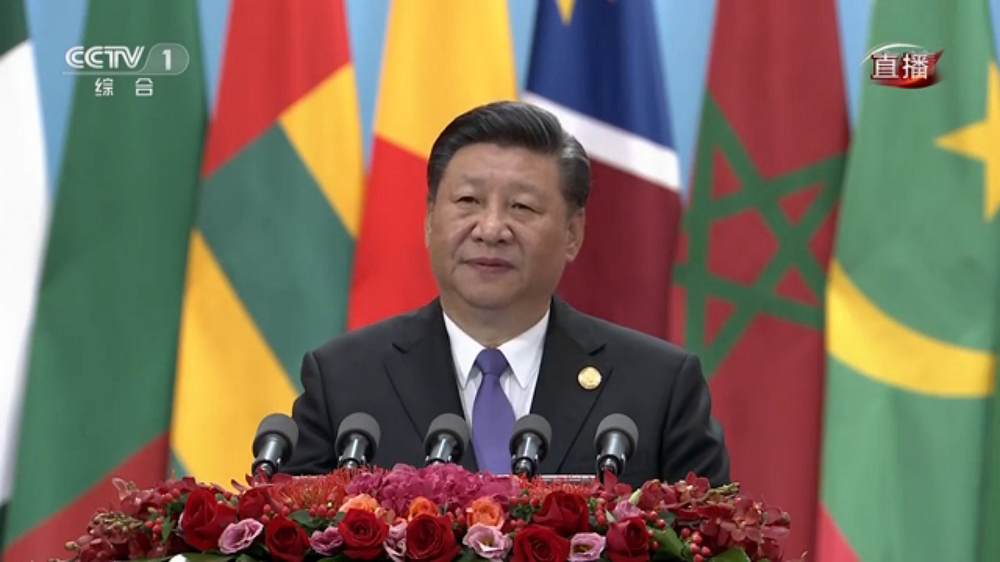 習近平力推的一帶一路倡議淪為中國犯罪首腦從事不法謀利的晃子。 圖：翻攝CCTV畫面