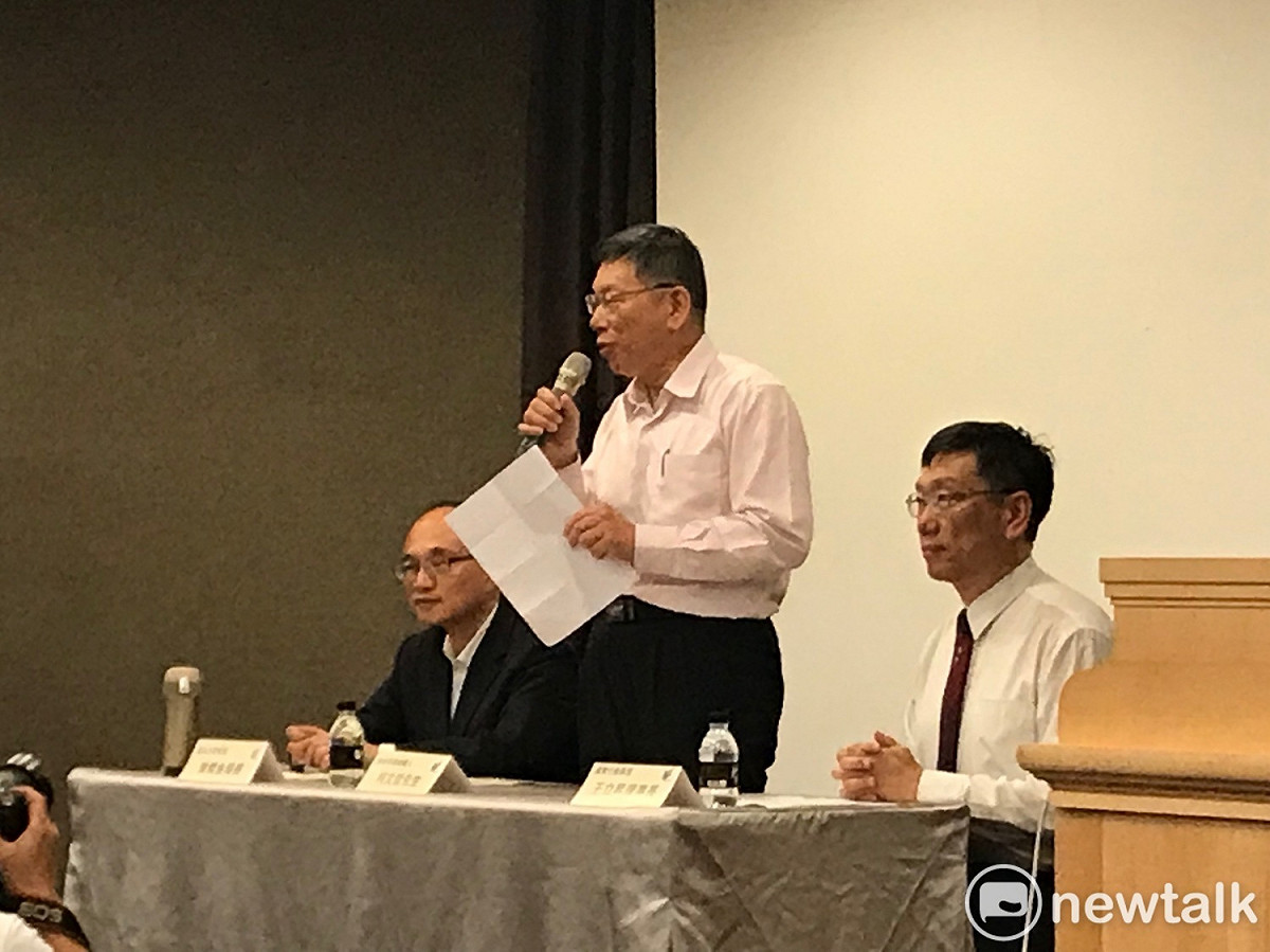 台北市長柯文哲。 圖 : 周煊惠 / 攝