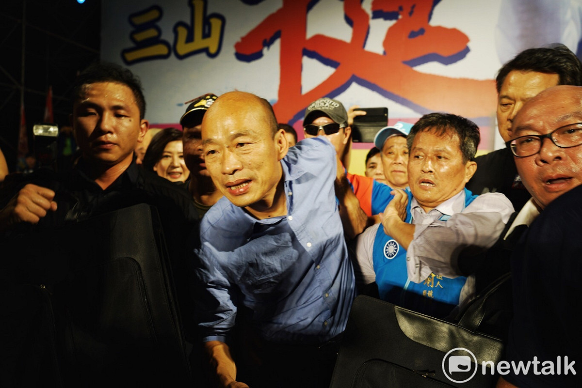 國民黨高雄市長候選人韓國瑜。 圖：張良一攝（資料照片）