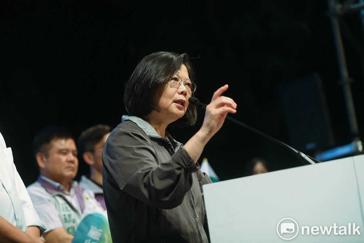 蔡英文為敗選請辭民進黨主席。 圖：擷自蔡英文臉書