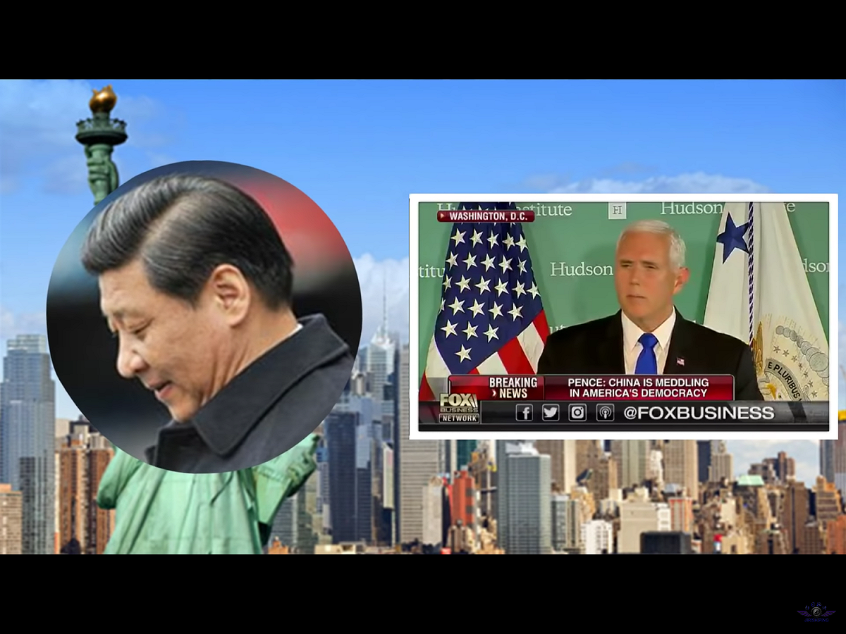 彭斯和中國國家主席習近平在會中的互動剎那間成為APEC會議焦點，果然會議當中雙方互逞口舌之快，相互駁火，這都讓整個APEC領袖會議成為中美兩強爭鋒相對的又一章。 圖：翻攝自Youtube（資料畫面）
