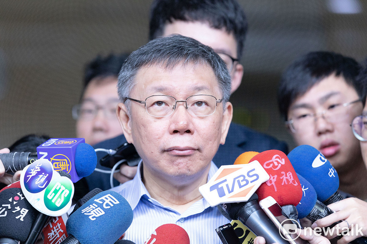 台北市長柯文哲。 圖：柯文哲競選辦公室 / 提供