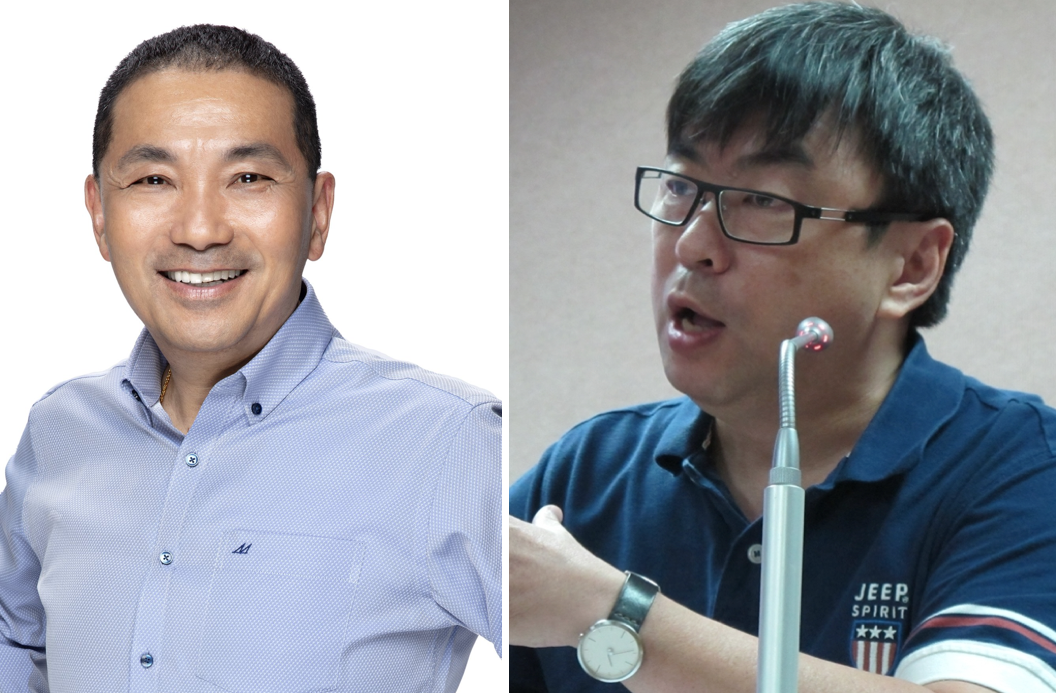 民進黨立委段宜康指控新北市長候選人侯友宜非法借貸1500萬給林坤正，藉此逃避申報稅務。 圖：新頭殼合成