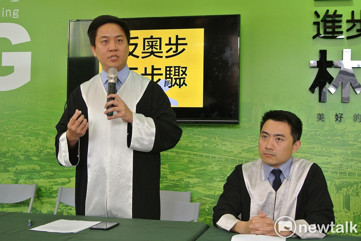 律師陳頂新提醒選民，八年前就是因為選前之夜盧秀燕把連勝文中彈之事說得非常嚴重，才讓選舉結果翻盤。 圖 : 唐復年/攝