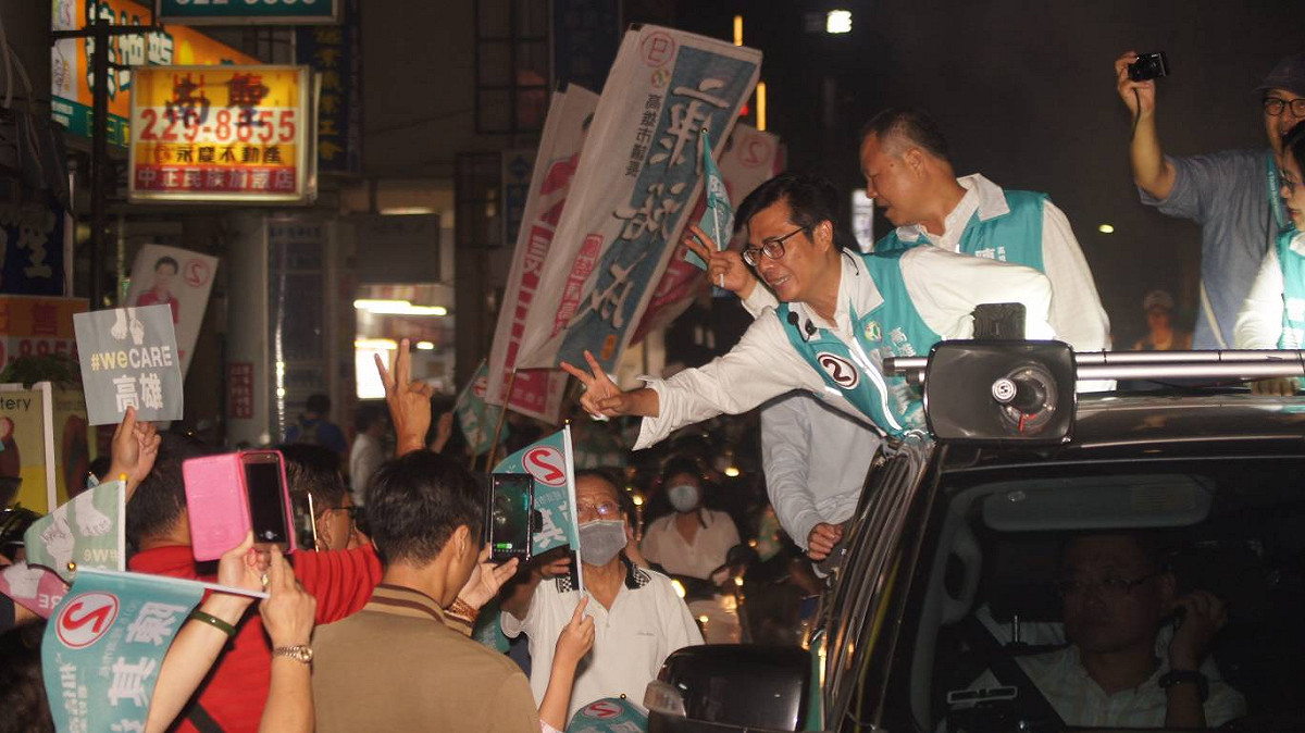 陳其邁所到之處都受到熱烈歡迎 圖/陳其邁選辦