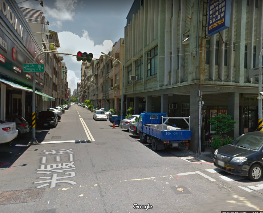 光復三街附近街景。 圖：翻攝自Google地圖