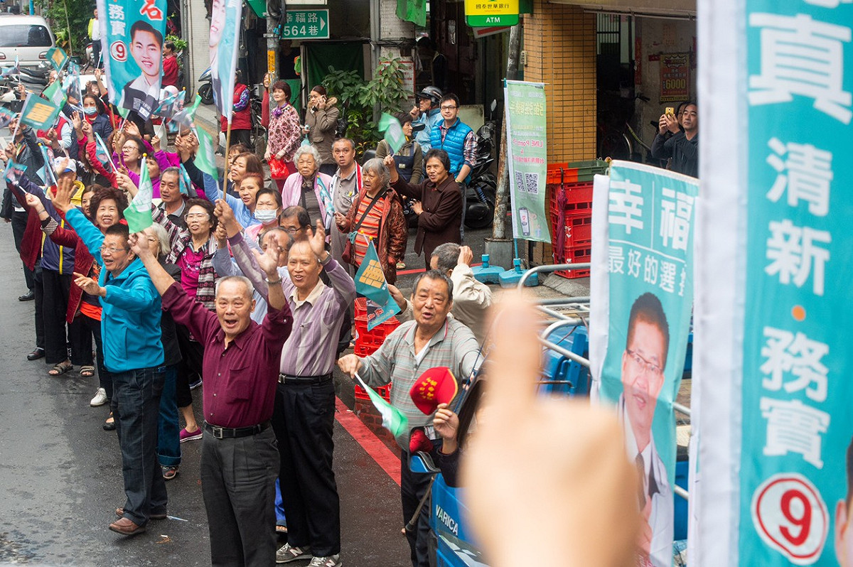 民進黨籍新北市長候選人蘇貞昌。 圖：蘇貞昌競選辦公室／提供