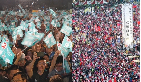英國廣播公司（BBC）以「台灣選舉前中國陰影籠罩」為題，探討即將登場的九合一大選。 圖：新頭殼合成